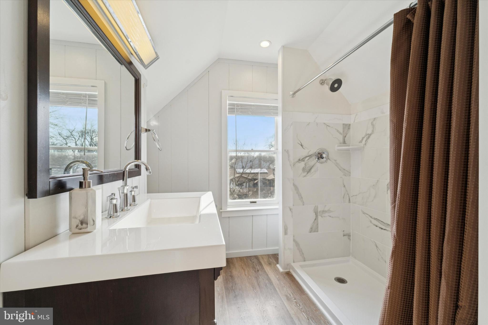224 West Providence Road Aldan, PA 19018 - Photo 33 of 52 Modern bathroom with natural light.