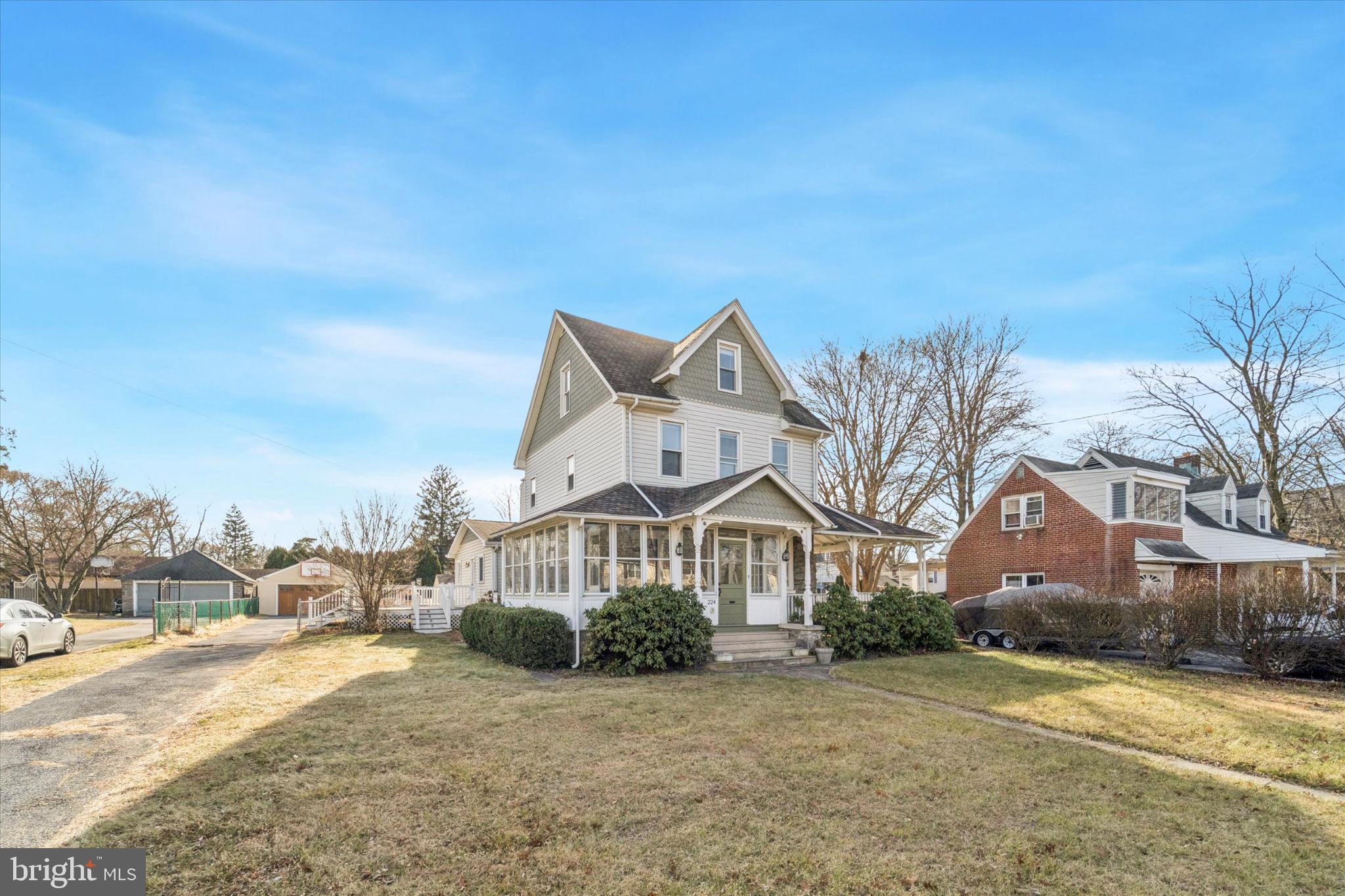 224 West Providence Road Aldan, PA 19018 - Photo 42 of 52 Charming home with inviting porch and yard.