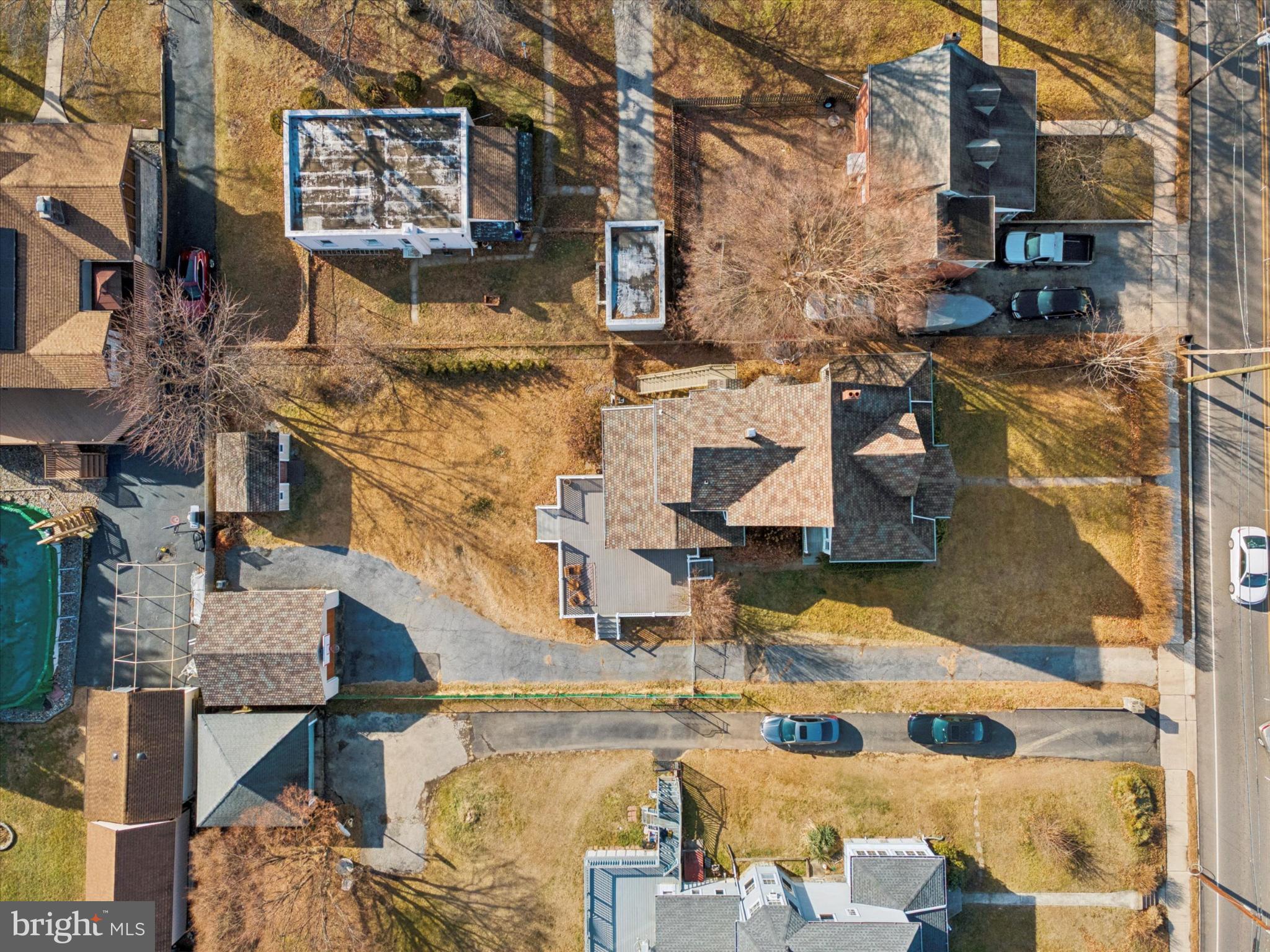 224 West Providence Road Aldan, PA 19018 - Photo 44 of 52 Charming neighborhood from above, showcasing ho...