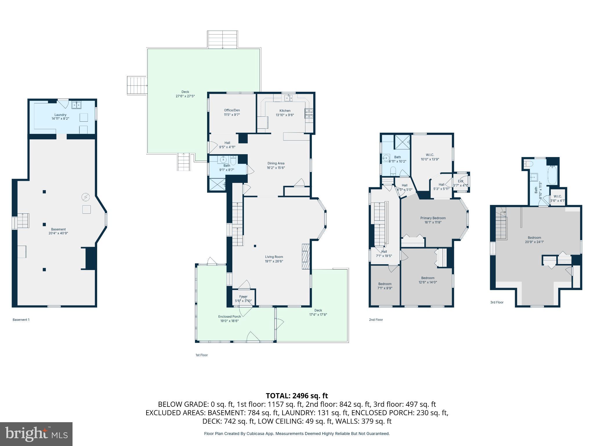 224 West Providence Road Aldan, PA 19018 - Photo 52 of 52 Spacious residential floor plan layout.