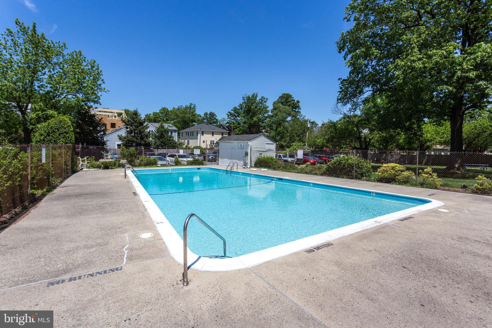3515 Washington Boulevard, Unit 415 Arlington, VA 22201 - Photo 9 of 60 a view of a swimming pool with lounge chair