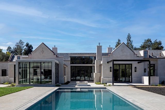 front view of a house with a porch