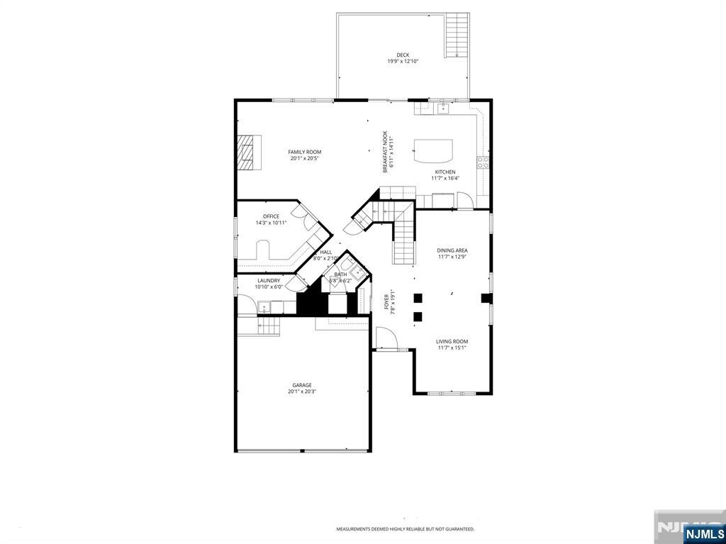 3 Brook Ridge Court Cedar Grove, NJ 07009 - Photo 48 of 49 a picture of floor plan