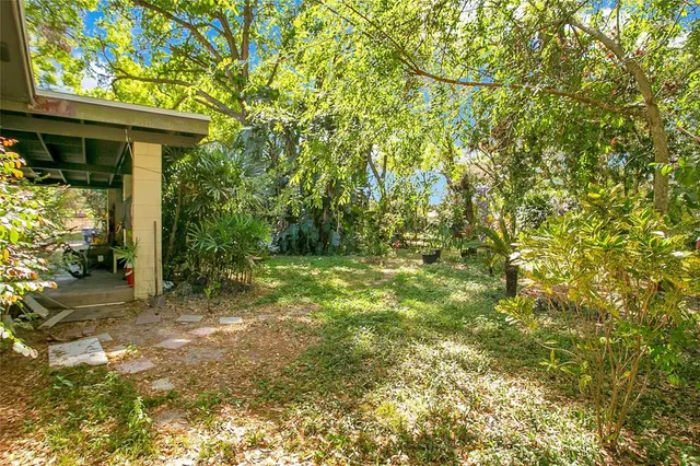 a view of a house with a tree