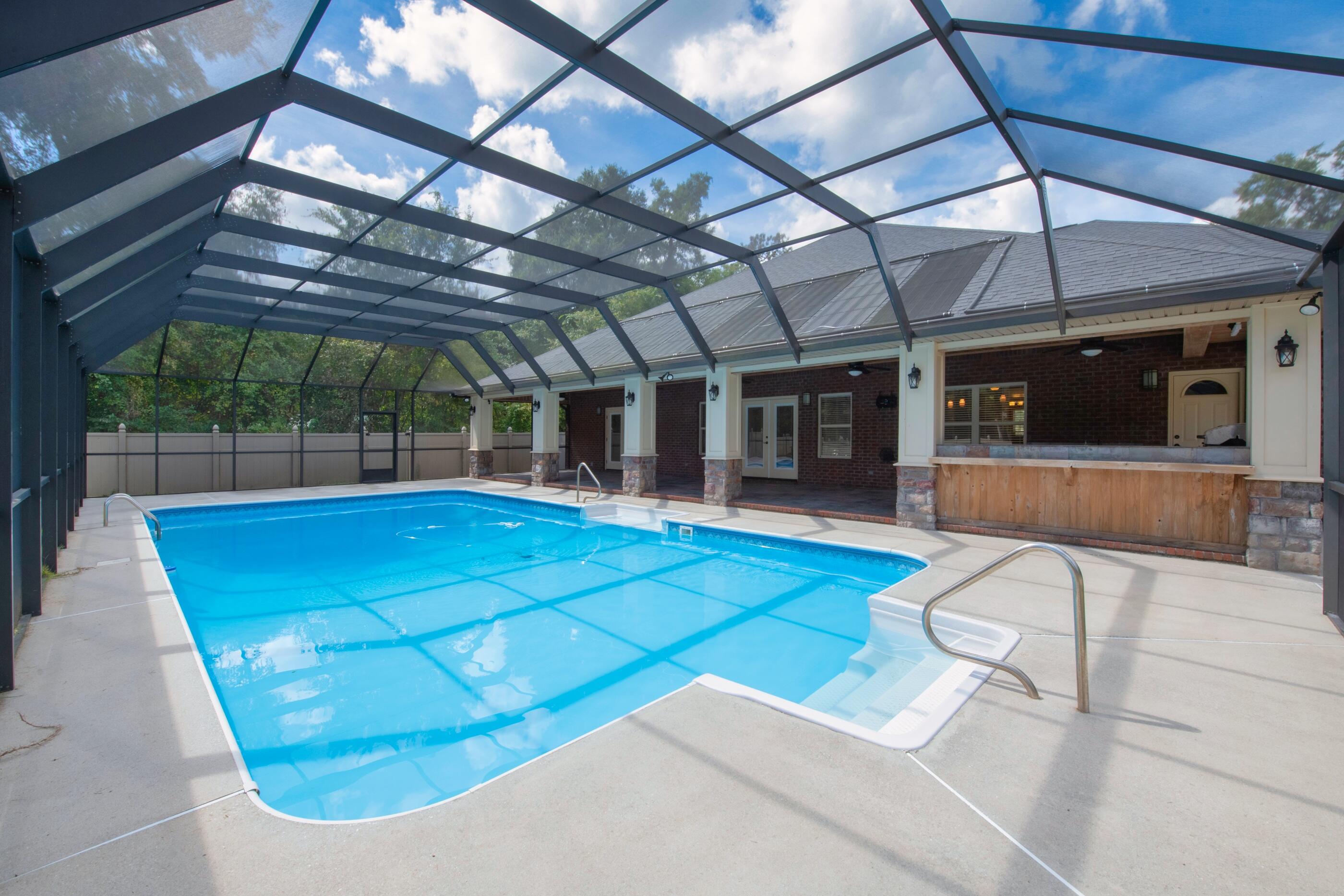 5601 Old River Road Baker, FL 32531 - Photo 39 of 45 a view of a indoor swimming pool