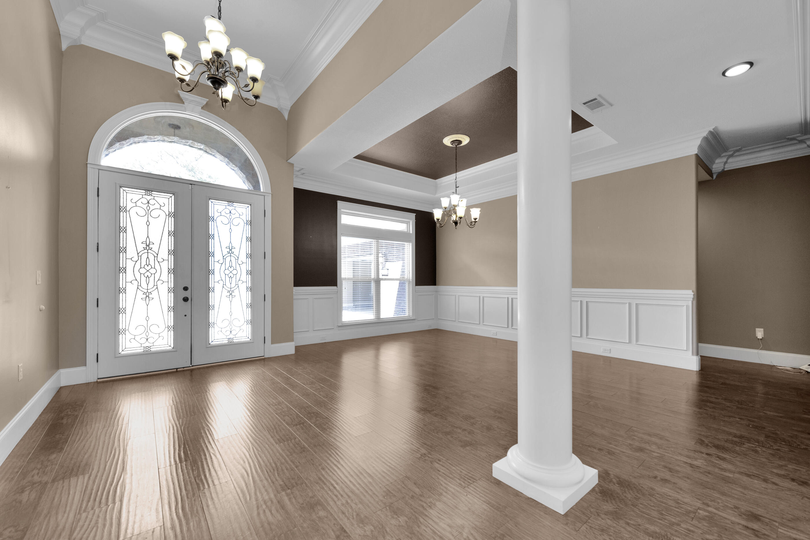 5601 Old River Road Baker, FL 32531 - Photo 4 of 45 a view of an entryway with wooden floor