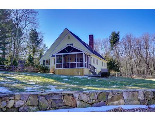 371 Sargent Road Boxborough, MA 01719 - Photo 28 of 30 a view of a house with a yard