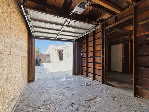 a view of a room with a furniture