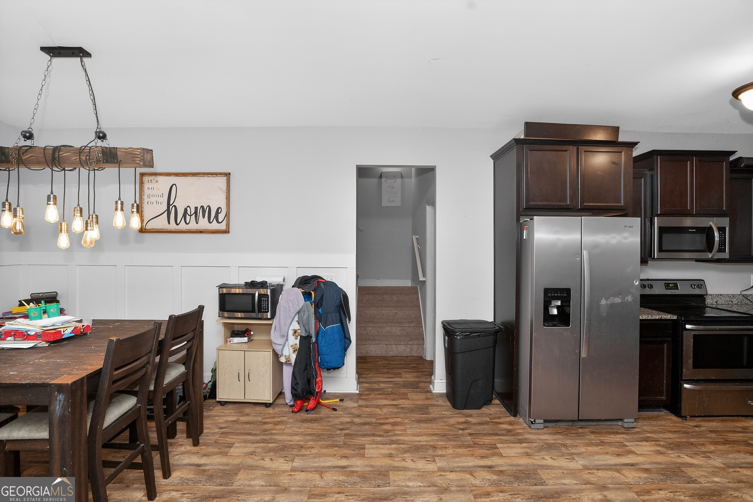 39 Crow Court Monticello, GA 31064 - Photo 28 of 39 a view of a kitchen with refrigerator and workspace