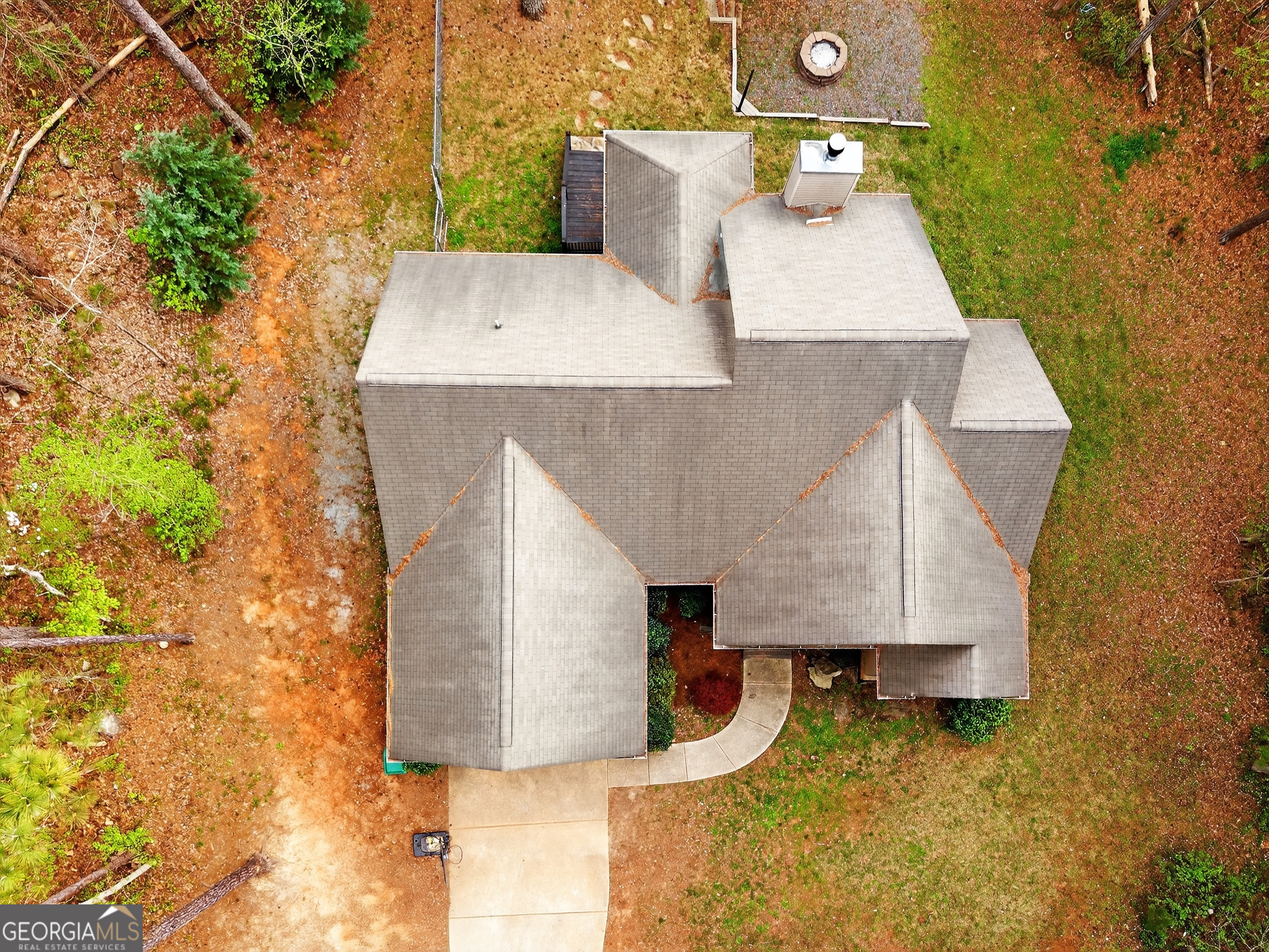 39 Crow Court Monticello, GA 31064 - Photo 4 of 39 an aerial view of a house with swimming pool