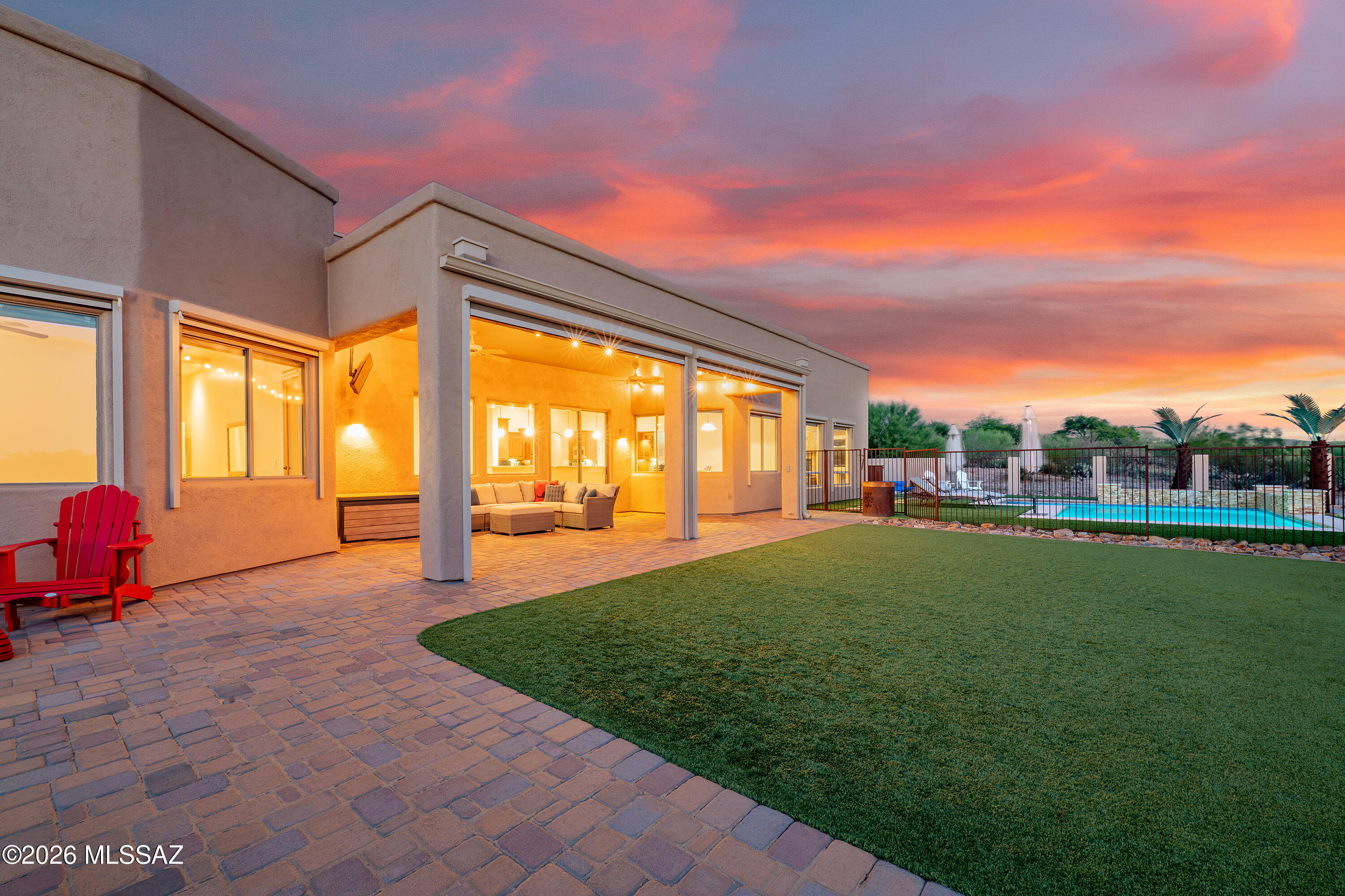 8550 South Picacho View Loop Vail, AZ 85641 - Photo 33 of 51 Perfect space for outdoor activities & entertaining.