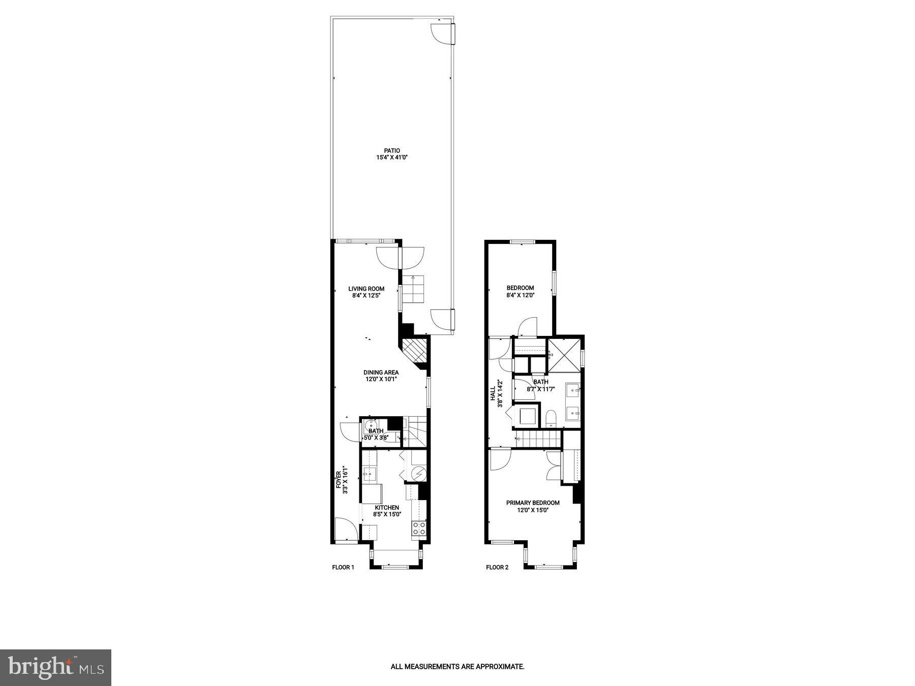 2805 Olive Street Northwest Washington, DC 20007 - Photo 30 of 30 a picture of floor plan