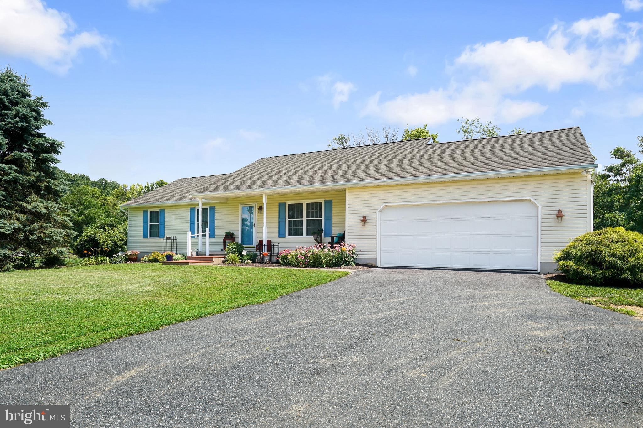 2 car front loading garage