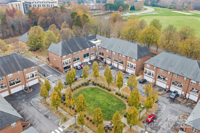 a view of a swimming pool with an outdoor space