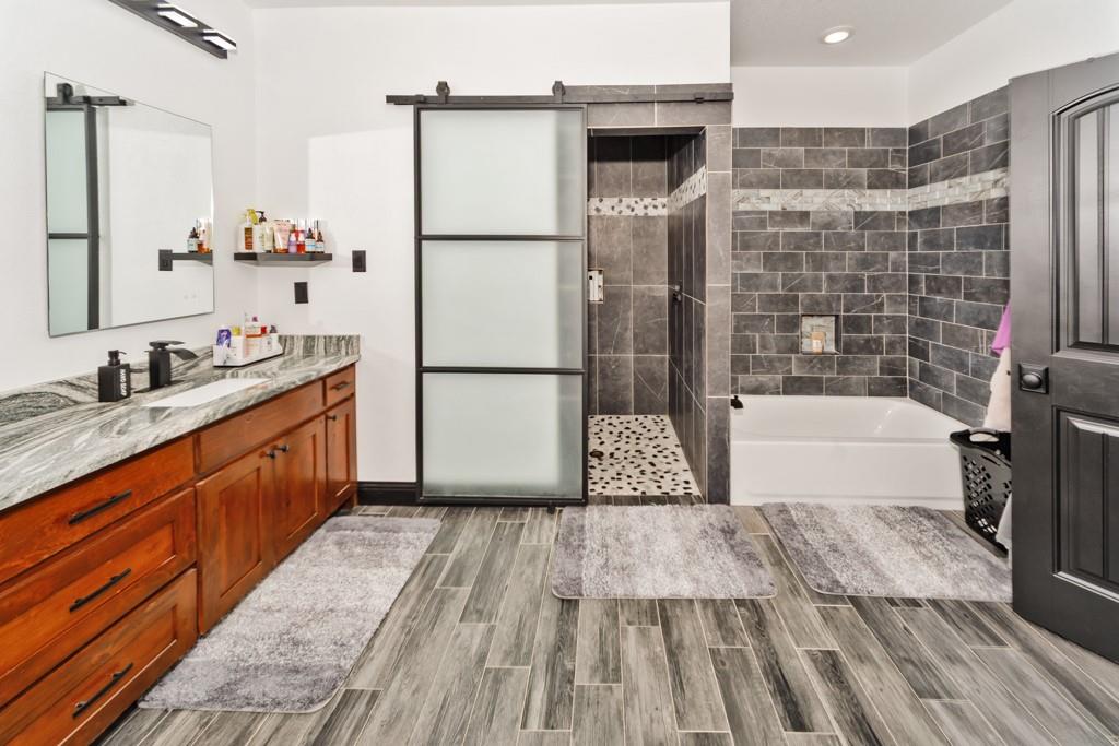 217 Polk Road Bowie, TX 76230 - Photo 17 of 39 a kitchen with stainless steel appliances a refrigerator and a sink