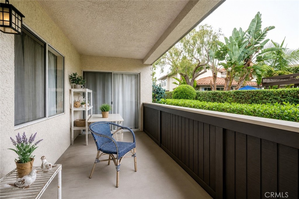 60 Corniche Drive, Unit B Dana Point, CA 92629 - Photo 11 of 18 AI enhanced patio