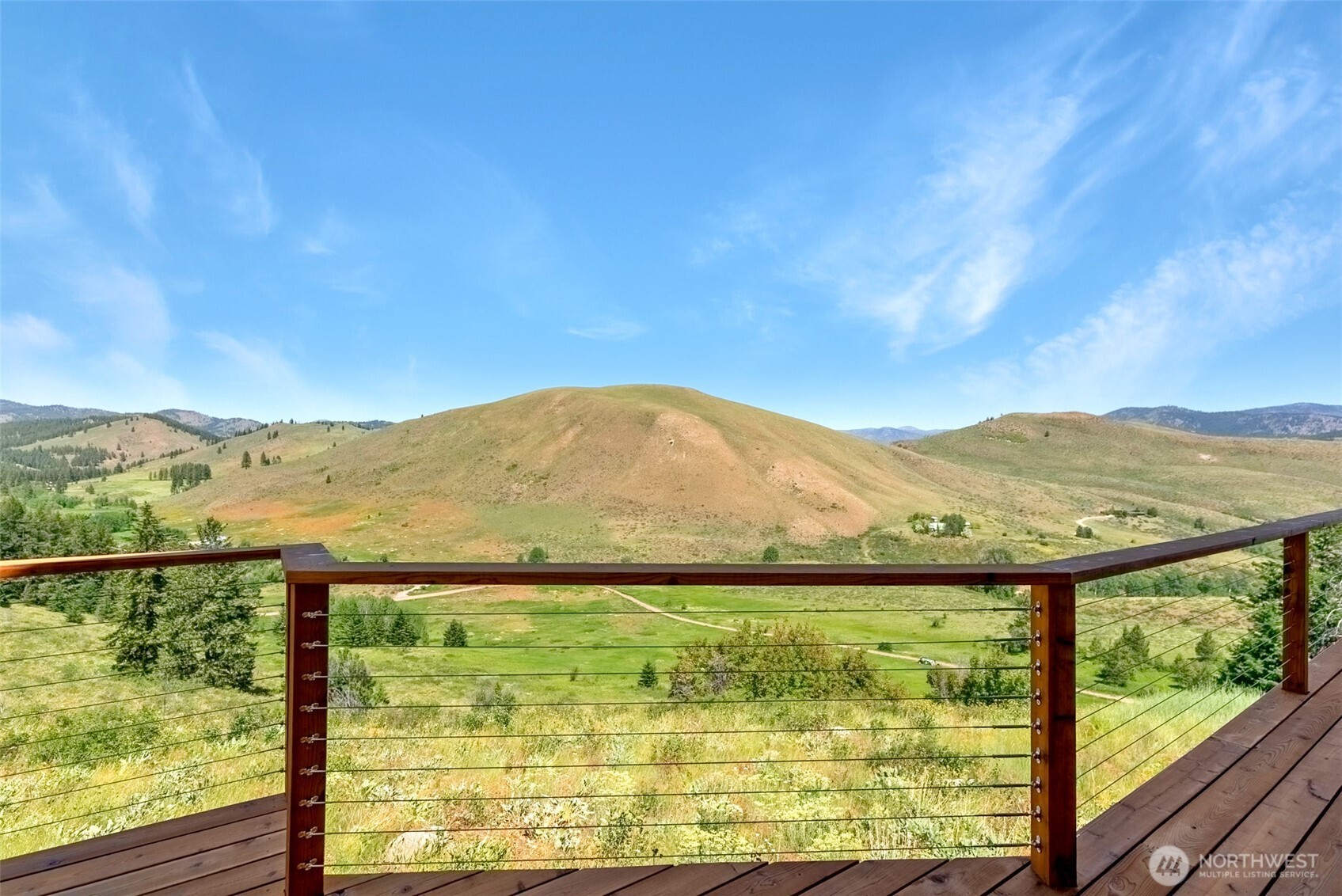 427 Rendezvous Road Winthrop, WA 98862 - Photo 6 of 40 a view of mountain view from a mountain view