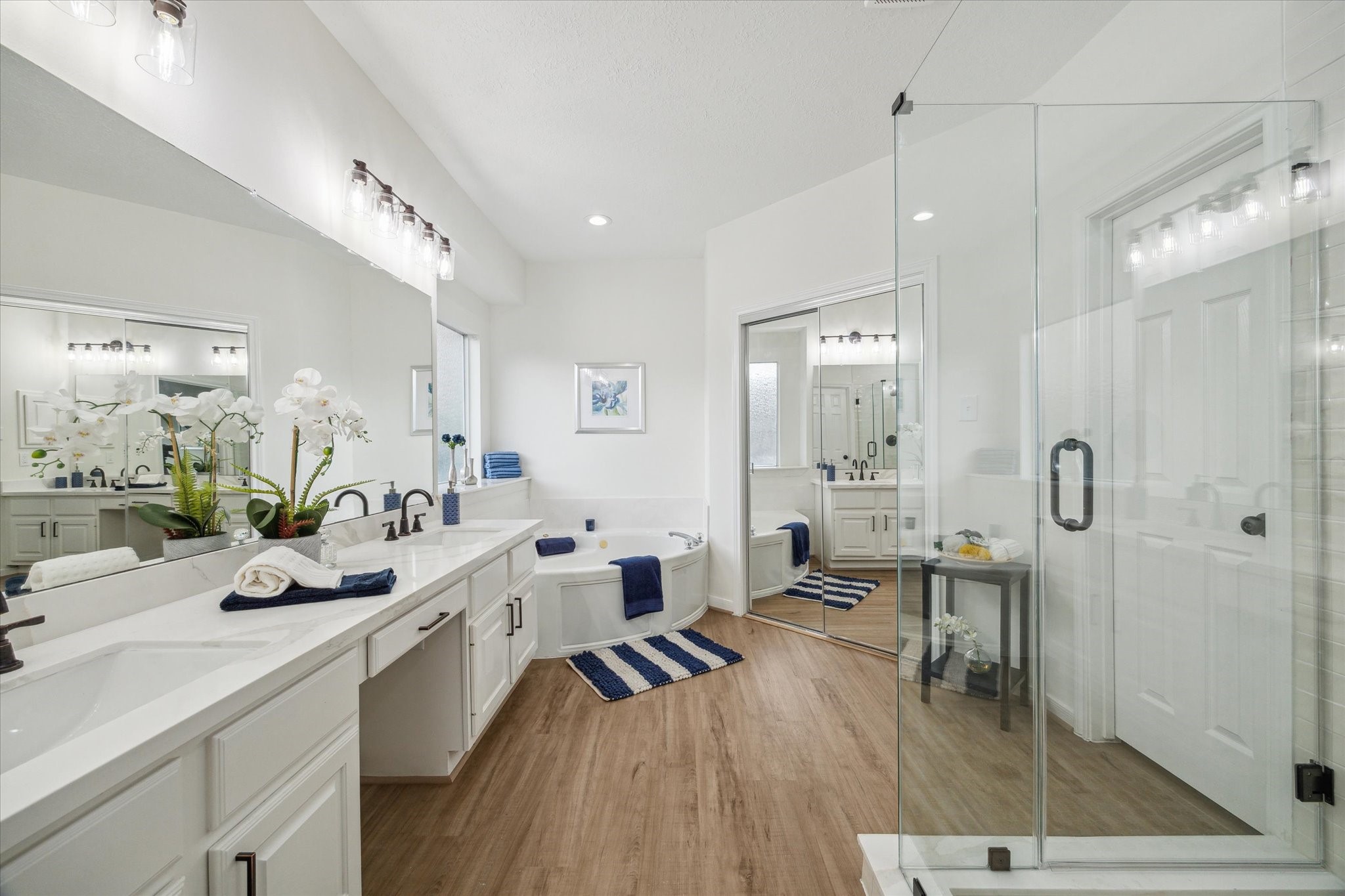 25403 Myrtle Springs Spring, TX 77373 - Photo 10 of 16 a very nice looking room with a large window and chandelier