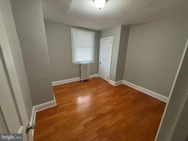 an empty room with a natural light