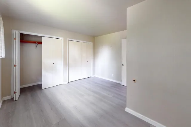 a view of a lake with a mountain view