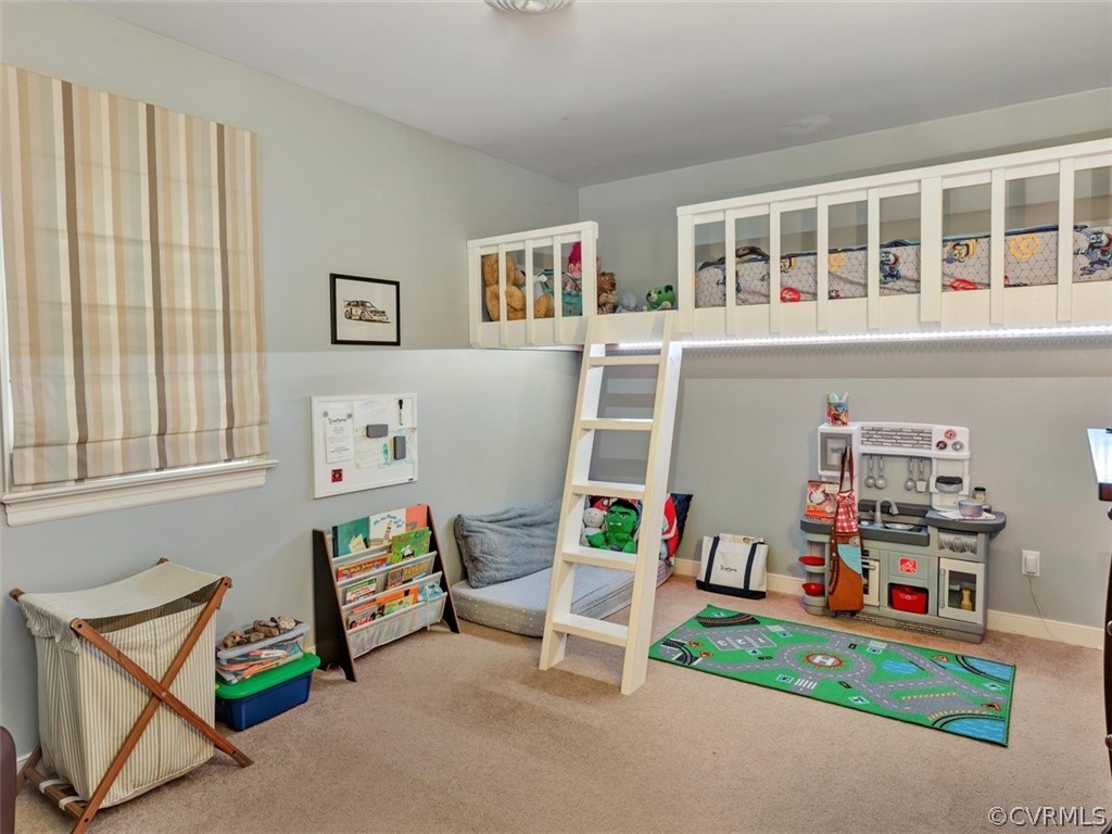 13631 Castleway Road Midlothian, VA 23114 - Photo 24 of 37 Bedroom 3, neutral paint/carpet, nice closet.