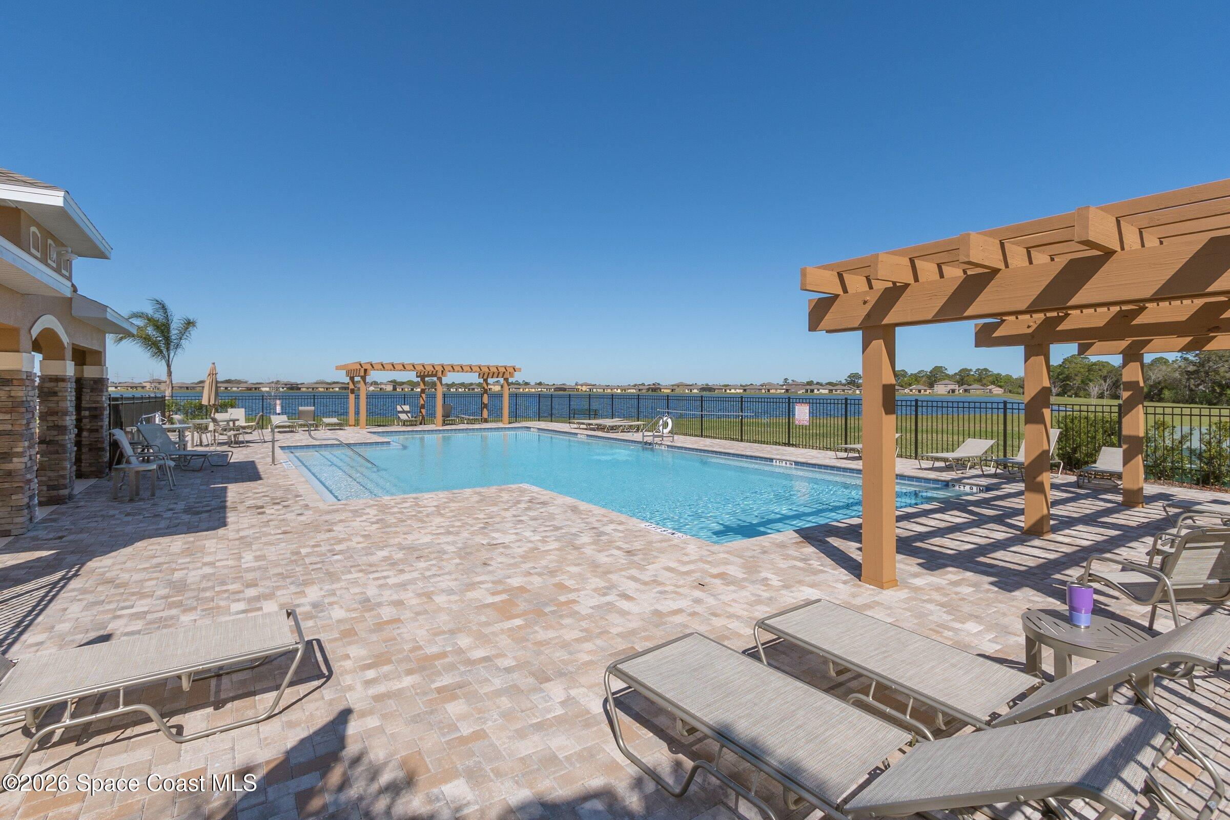 3419 Foggy Mist Road Southeast Palm Bay, FL 32909 - Photo 2 of 39 Community Pool