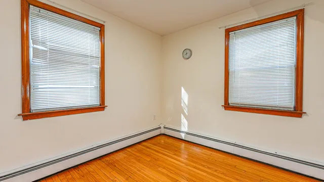 a view of a room with window