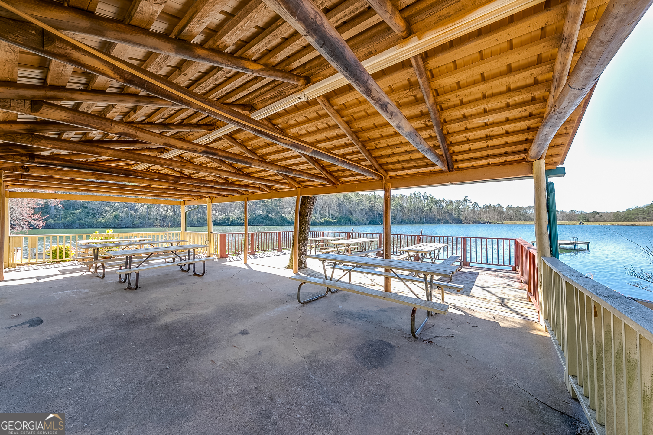 4 Evergreen Trail, Unit B22 Cleveland, GA 30528 - Photo 27 of 33 a view of a swimming pool with a patio