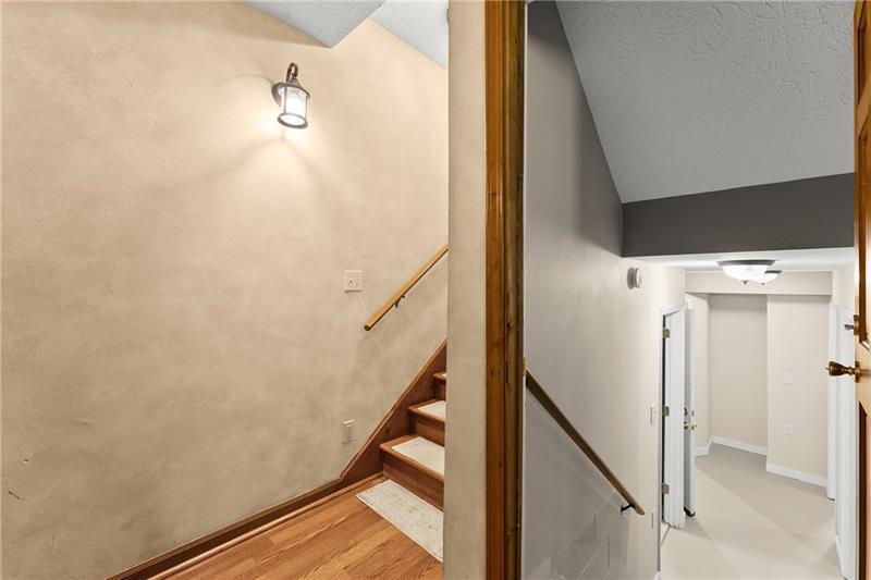 735 Calhoun Road Dahlonega, GA 30533 - Photo 25 of 53 a view of hallway with stairs