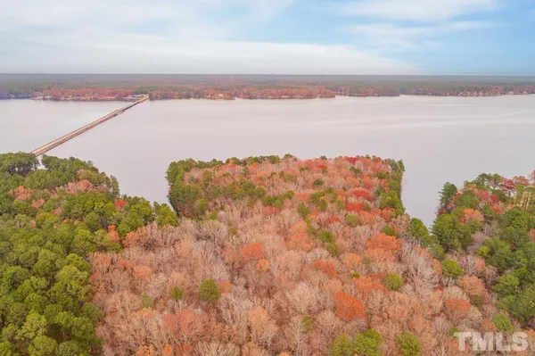 a view of lake and mountain