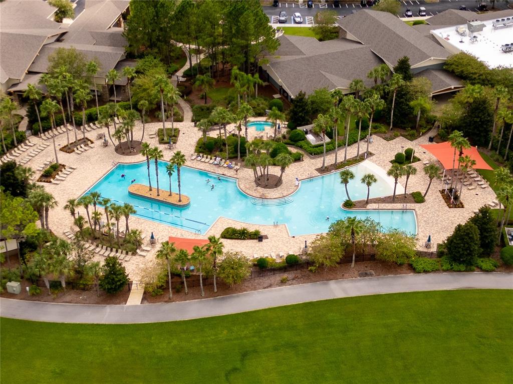 8413 Southwest 54th Street Ocala, FL 34481 - Photo 49 of 57 an aerial view of a house with outdoor space swimming pool and outdoor seating