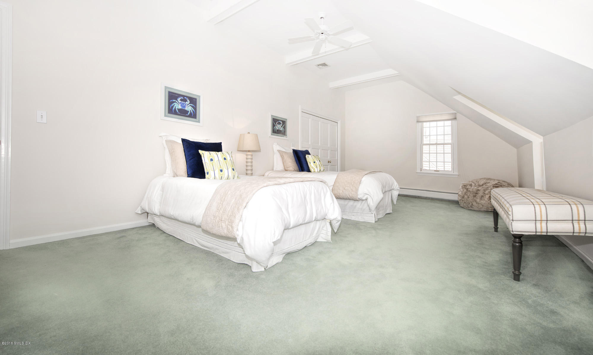 70 North Old Stone Bridge Road Cos Cob, CT 06807 - Photo 22 of 29 a bedroom with a bed a couch and dresser