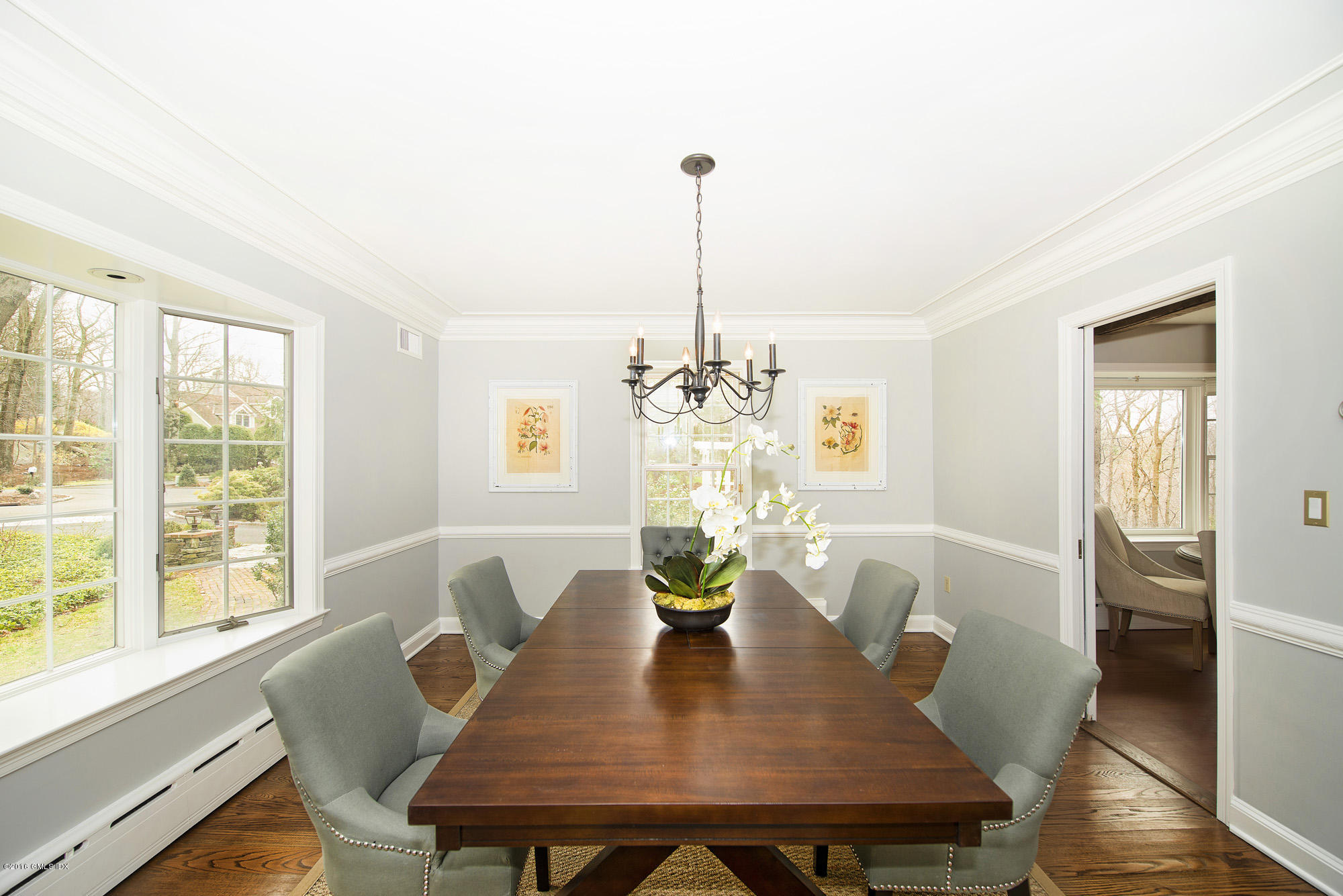 70 North Old Stone Bridge Road Cos Cob, CT 06807 - Photo 8 of 29 a view of a dining room with furniture window and wooden floor