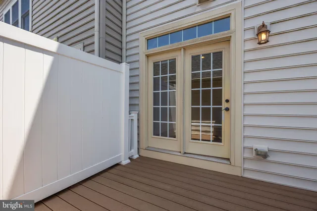 a view of front door of the house
