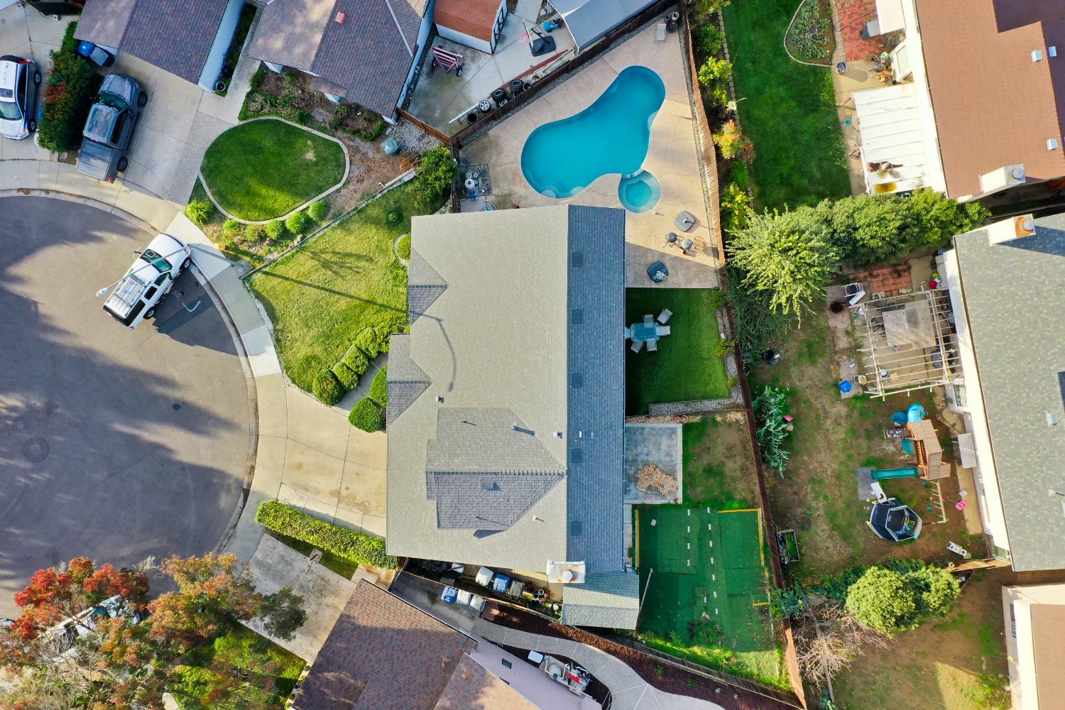 548 Hansen Court Patterson, CA 95363 - Photo 3 of 38 an aerial view of a house