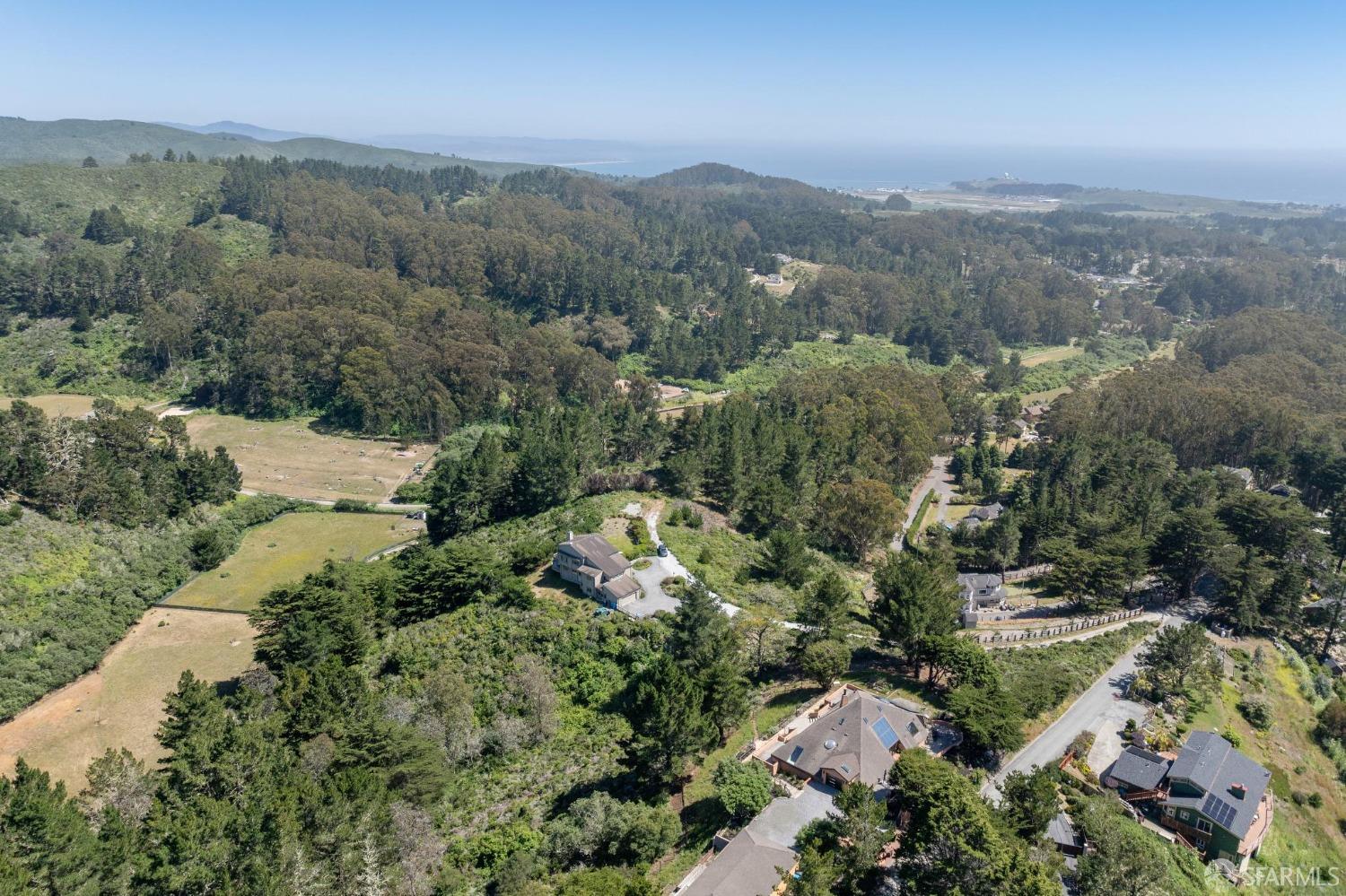 0 Vallecitos Road Montara, CA 94037 - Photo 18 of 32 an aerial view of multiple house