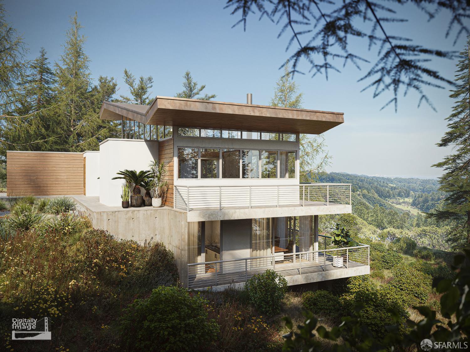 0 Vallecitos Road Montara, CA 94037 - Photo 2 of 32 an aerial view of a house with swimming pool