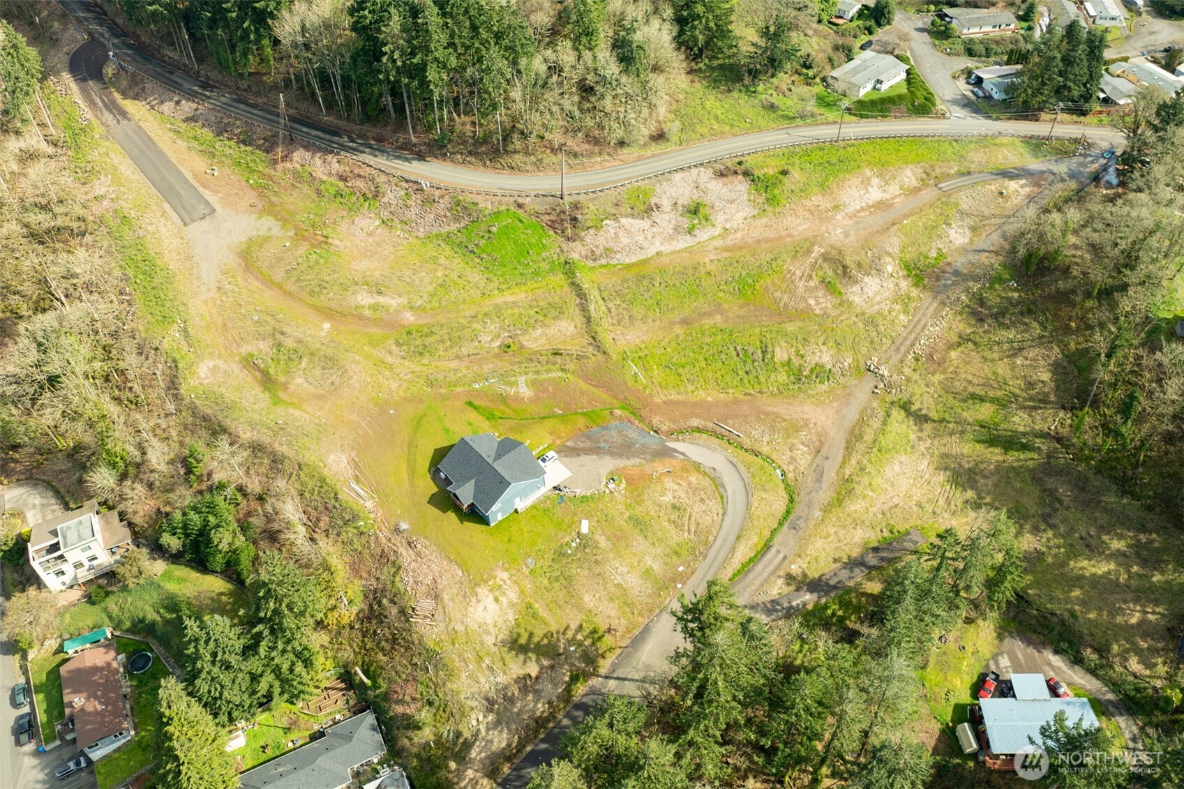 0 Spencer Creek Road, Unit LOT 7 Kalama, WA 98625 - Photo 16 of 37 a bathroom with a yard