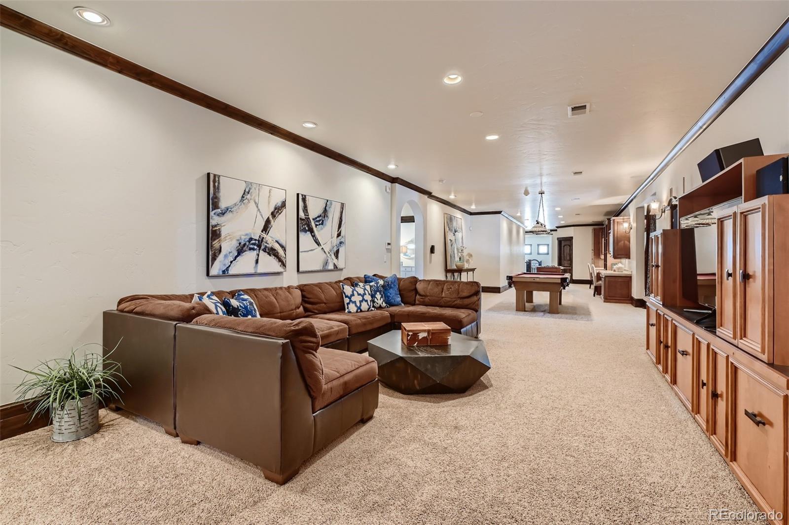 7390 Sagebrush Drive Parker, CO 80138 - Photo 30 of 40 a living room with furniture