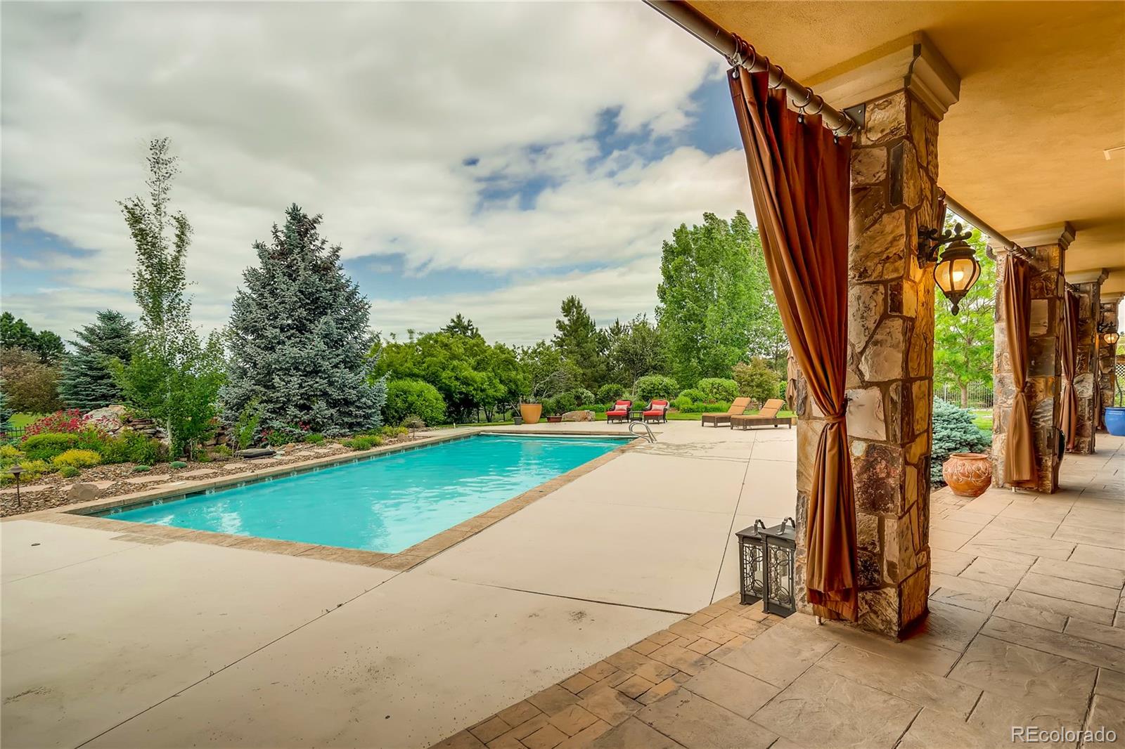7390 Sagebrush Drive Parker, CO 80138 - Photo 36 of 40 a view of a backyard