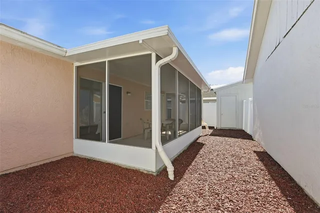 a view of a hallway with entryway
