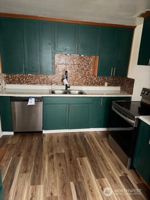 3715 Spokane Street Tacoma, WA 98404 - Photo 10 of 22 a bathroom with a sink and mirror