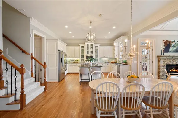 a bedroom with a bed and furniture