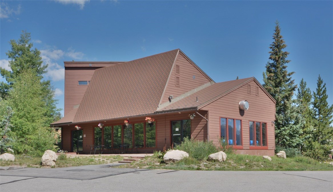 9490 Ryan Gulch Road, Unit 93 Silverthorne, CO 80498 - Photo 21 of 25 Clubhouse is right across the parking lot from the unit
