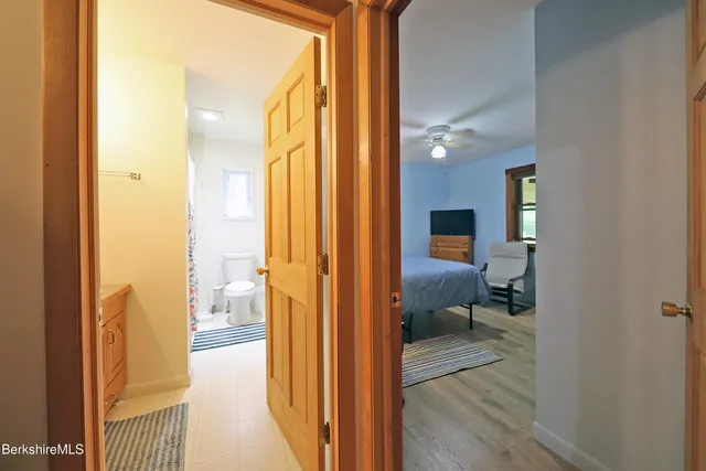 a view of a bathroom