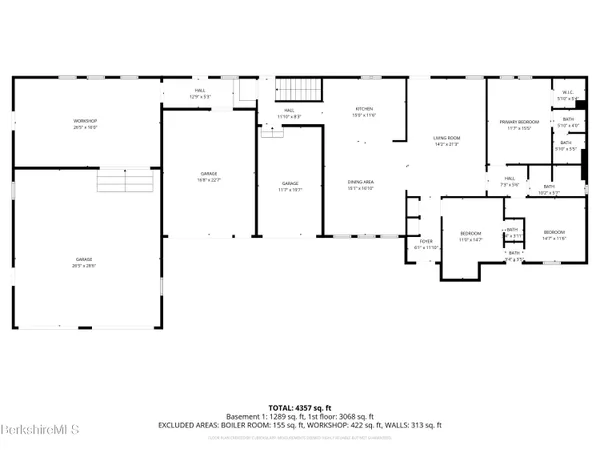 $575,000 | 289 Algerie Road, Becket, MA 01223