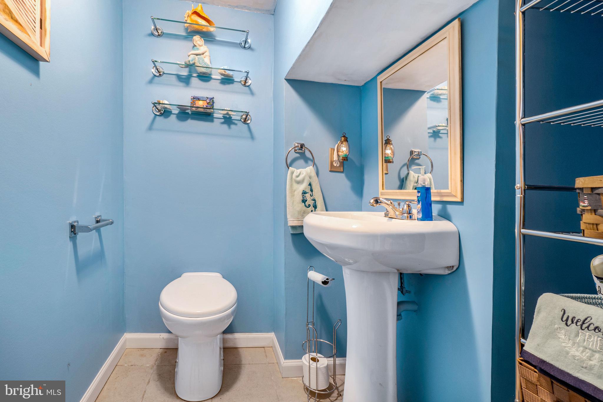 877 Oldfield Point Road Elkton, MD 21921 - Photo 23 of 43 Half bath on lower level