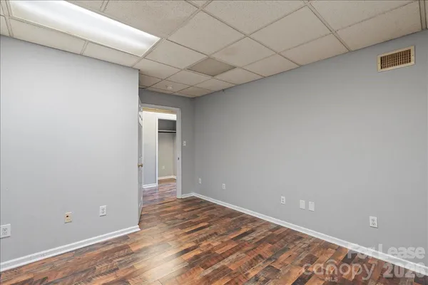 a view of empty room