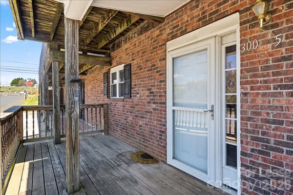 a view of outdoor seating space