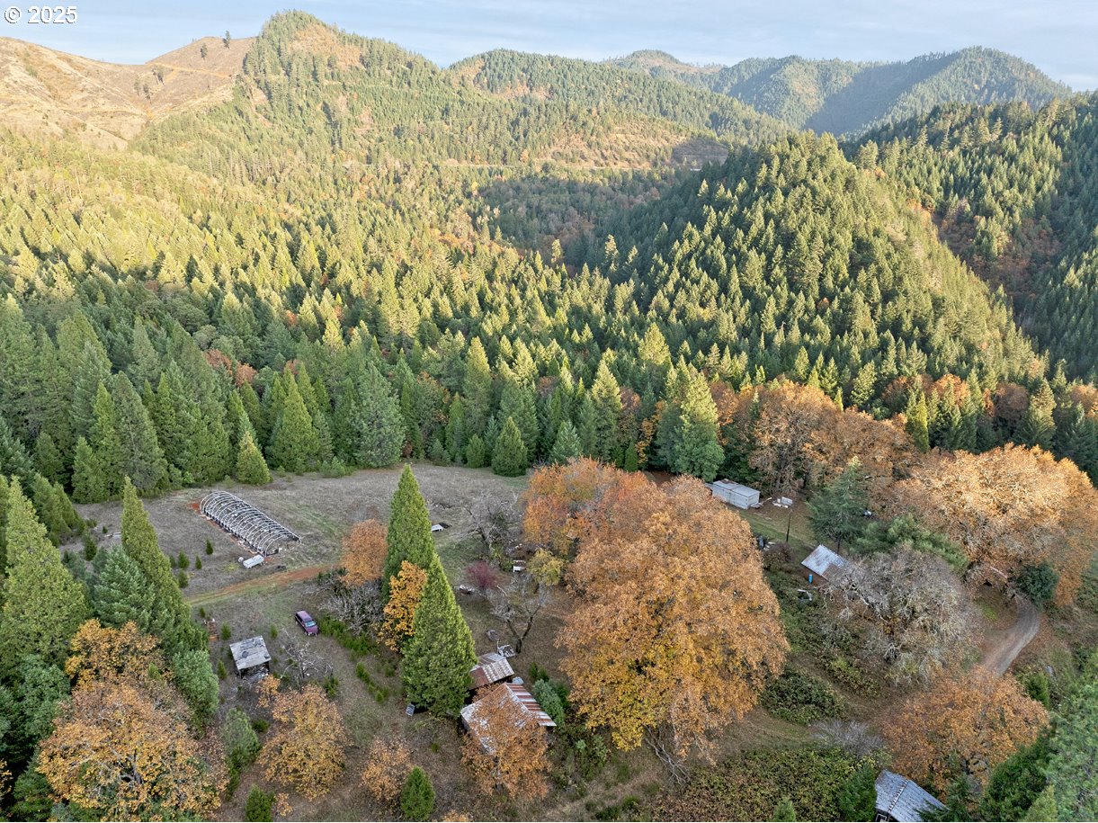 1480 Bridge Lane Wolf Creek, OR 97497 - Photo 8 of 28 a view of an outdoor space with mountain view